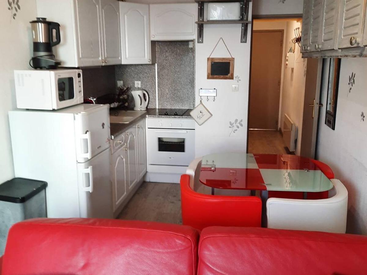 Studio Cabine Cozy Avec Terrasse, Parking, Et Casier A Ski - Ideal Famille De 4 A Bolquere - Fr-1-592-43 Exterior photo